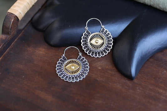 ❖ Boucle d’oreille en laiton ❖