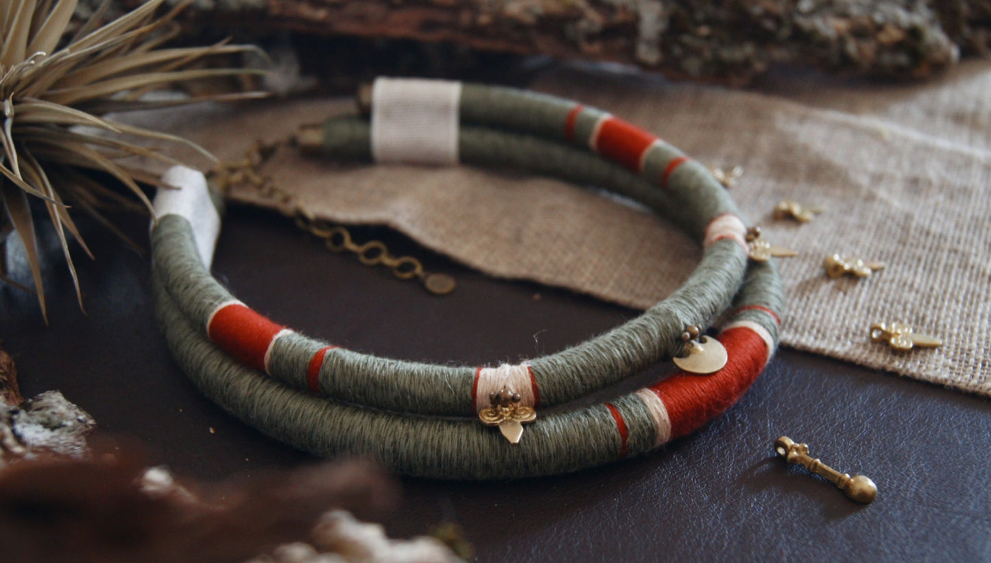 Double torc berbère